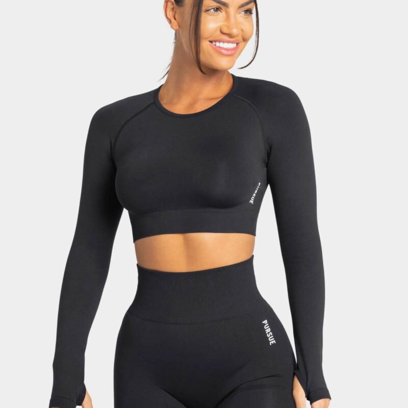 Long Sleeve Crop Top