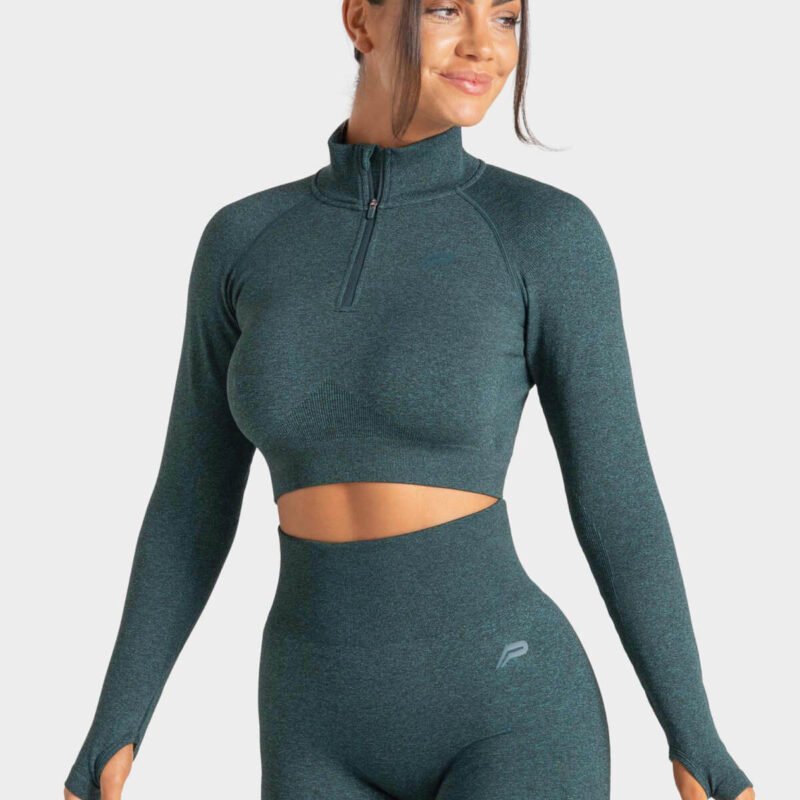 Seamless Crop Zip